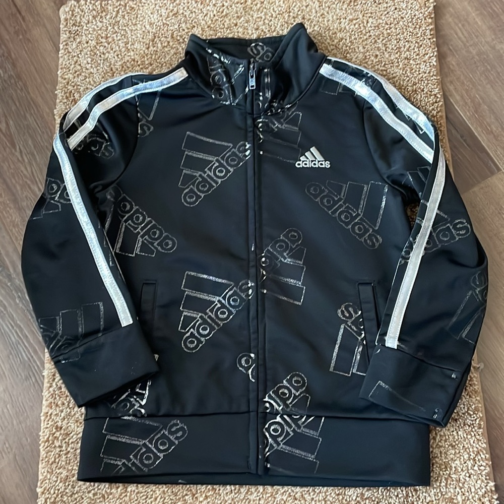 Adidas black jacket 3T